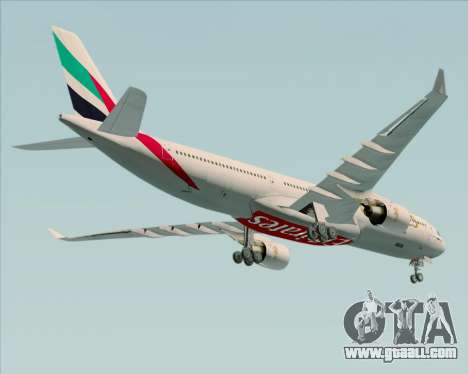 Airbus A330-300 Emirates for GTA San Andreas