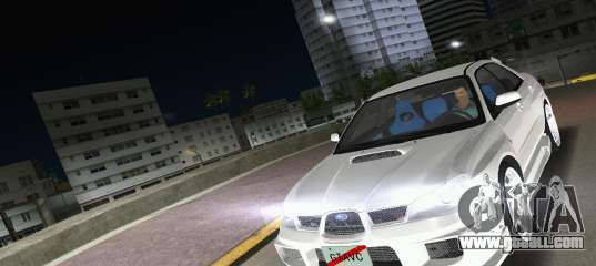 Subaru Impreza WRX STI 2006 Type 3 for GTA Vice City