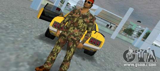 Camo Skin 09 for GTA Vice City