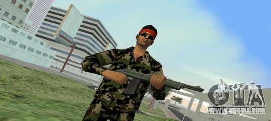 Camo Skin 01 for GTA Vice City