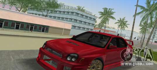 Subaru Impreza WRX 2002 Type 6 for GTA Vice City