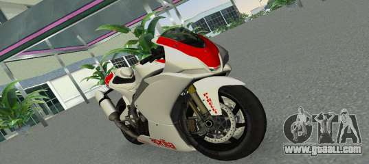 Aprilia RSV4 2009 Gray Edition for GTA Vice City