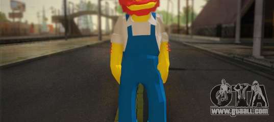 The Groundskeeper Willy From The Simpsons Road Rage For Gta San Andreas