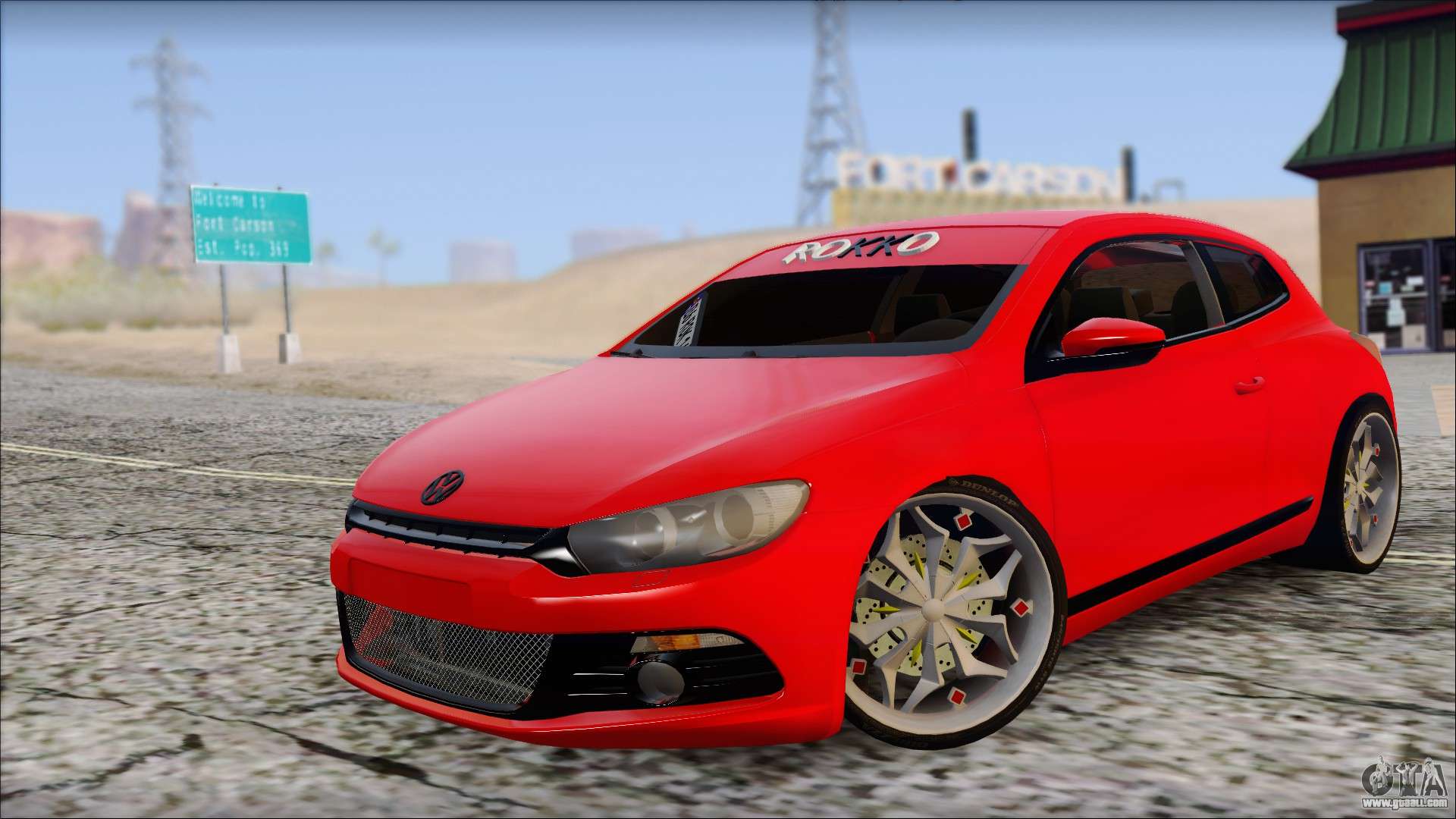 escolta diferente Lujo Volkswagen Scirocco Soft Tuning for GTA San Andreas