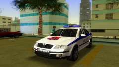 Skoda Octavia Albanian Police Car for GTA Vice City