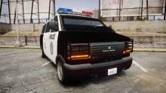 Declasse Burrito Police Transporter ROTORS [ELS] for GTA 4