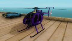 The MD500E helicopter v1 for GTA San Andreas