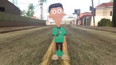 Sheen from Jimmy Neutron for GTA San Andreas