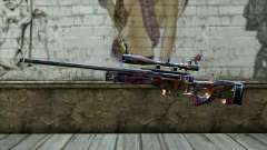 Graffiti Sniper Rifle for GTA San Andreas
