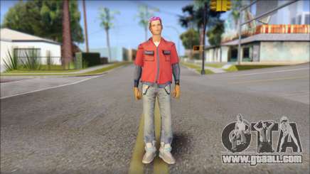 Marty from Back to the Future 2015 for GTA San Andreas