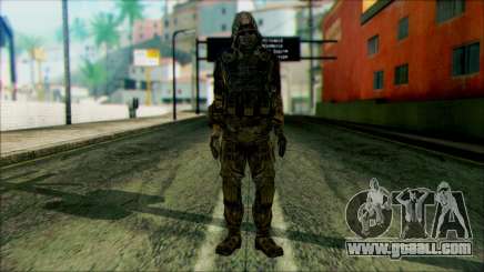 A soldier from team 4 Phantom for GTA San Andreas