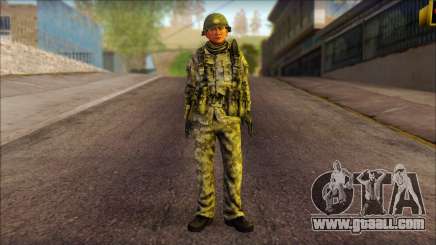 A North Korean soldier (Rogue Warrior) for GTA San Andreas