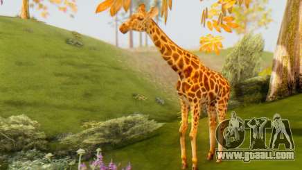 Giraffe (Mammal) for GTA San Andreas