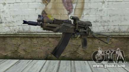 AK74U from Battlefield 2 for GTA San Andreas