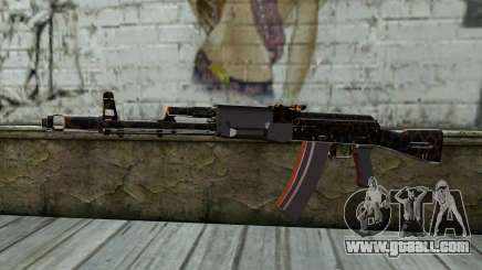 Graffiti AK47 for GTA San Andreas