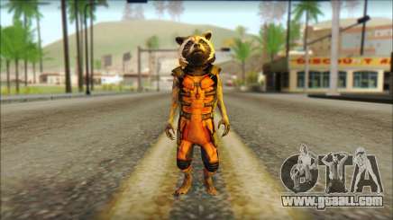 Guardians of the Galaxy Rocket Raccoon v2 for GTA San Andreas
