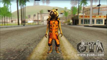 Guardians of the Galaxy Rocket Raccoon v2 for GTA San Andreas