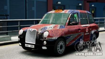 London Taxi Cab v2 for GTA 4