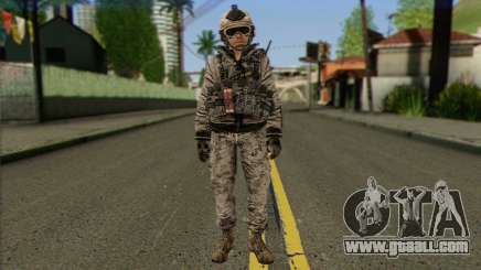 Task Force 141 (CoD: MW 2) Skin 5 for GTA San Andreas