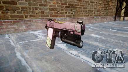 Gun Kimber 1911 Kawaii for GTA 4
