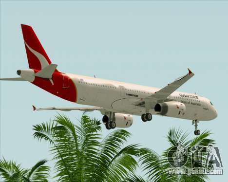 Airbus A321-200 Qantas for GTA San Andreas