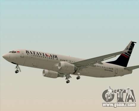 Boeing 737-800 Batavia Air for GTA San Andreas