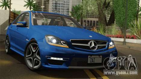 Mercedes-Benz C63 AMG Sedan 2012 for GTA San Andreas