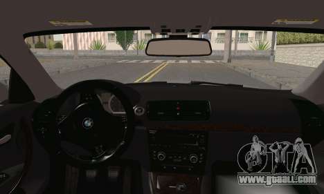 BMW 135i 2009 for GTA San Andreas