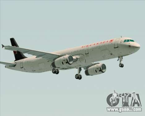 Airbus A321-200 Air Canada for GTA San Andreas