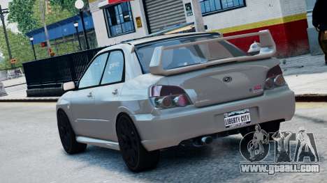Subaru Impreza WRX STi for GTA 4