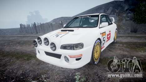 Subaru Impreza WRC 1998 SA Competio v3.0 for GTA 4