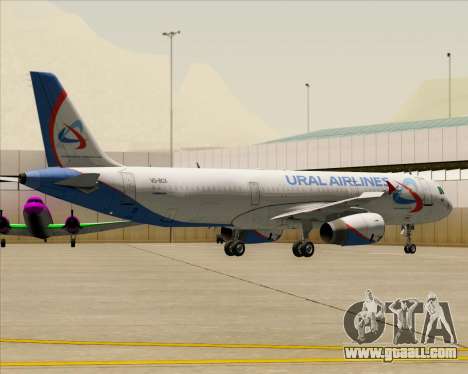 Airbus A321-200 Ural Airlines for GTA San Andreas