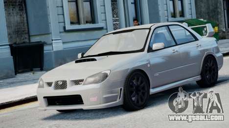 Subaru Impreza WRX STi for GTA 4