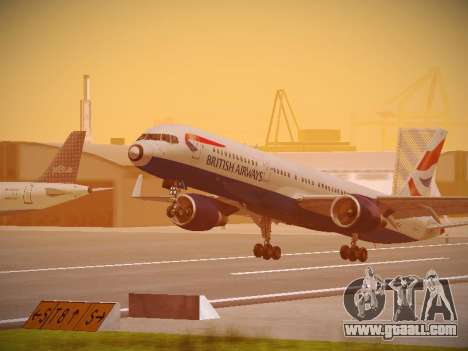 Boeing 757-236 British Airways for GTA San Andreas