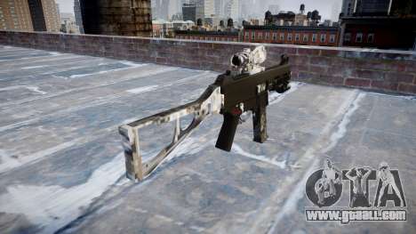 Gun UMP45 Ghotex for GTA 4