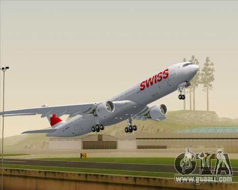 Airbus A330-300X Swiss International Air Lines for GTA San Andreas