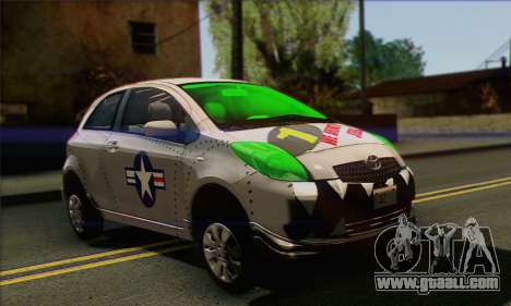 Toyota Yaris Shark Edition for GTA San Andreas