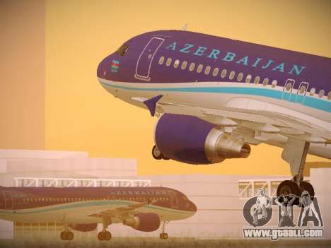 Airbus A320-214 Azerbaijan Airlines AZAL for GTA San Andreas