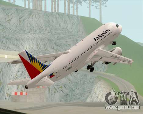 Airbus A319-112 Philippine Airlines for GTA San Andreas
