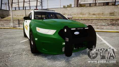 Ford Taurus 2014 Liberty City Sheriff [ELS] for GTA 4