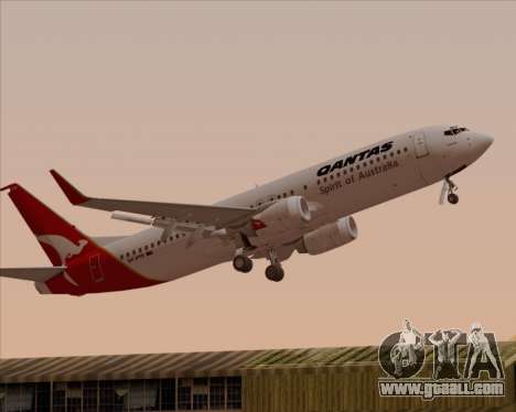 Boeing 737-838 Qantas (Old Colors) for GTA San Andreas