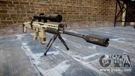 Rifle Mk 17 SCAR-H bipod for GTA 4