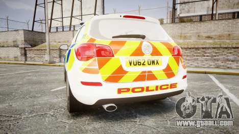 Vauxhall Astra Estate Metropolitan Police [ELS] for GTA 4