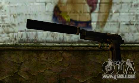 Beretta M9 Silenced for GTA San Andreas