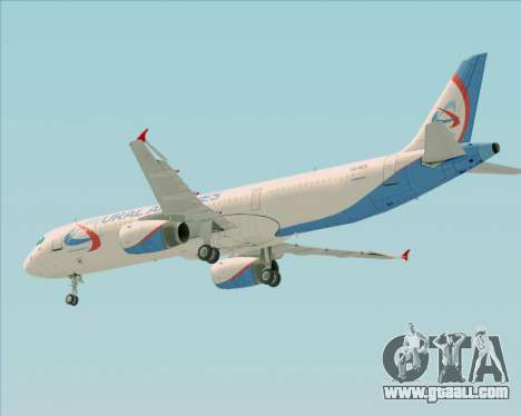 Airbus A321-200 Ural Airlines for GTA San Andreas