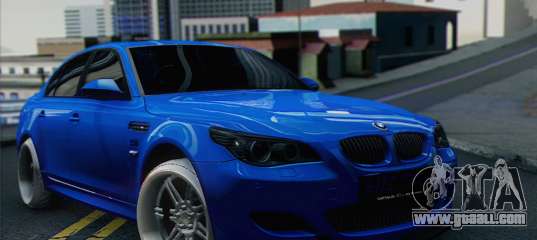 BMW M5 E60 sedan for GTA San Andreas