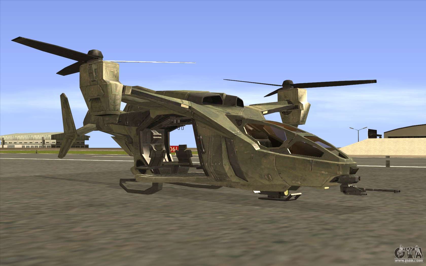 Helicopters in GTA San Andreas with automatic installation: free download  helicopter for GTA SA