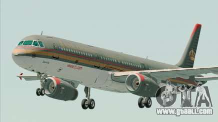 Airbus A321-200 Royal Jordanian Airlines for GTA San Andreas