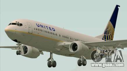 Boeing 737-824 United Airlines for GTA San Andreas