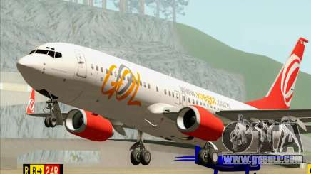 Boeing 737-800 Gol Transportes Aéreos for GTA San Andreas